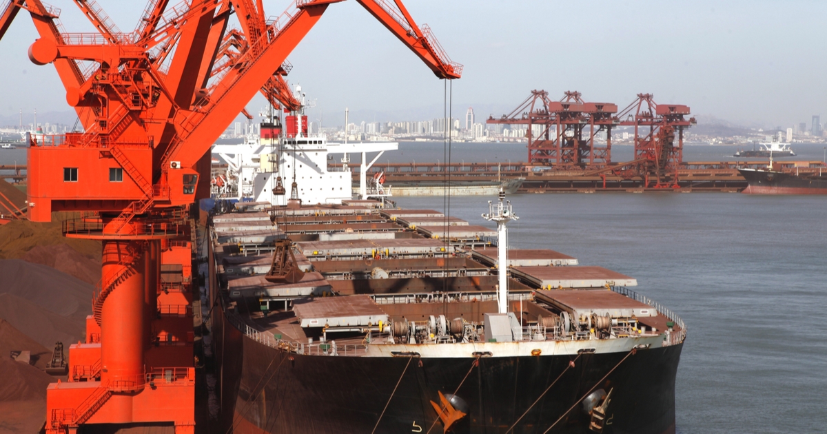 Brazil exported a record 41.1 million tons of iron ore in July
