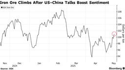 Iron Ore Bounces Back to Six-Week High on Trade-War Truce Hopes