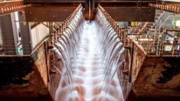 Coal mine flood water used in first heating scheme