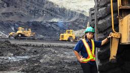 Major miners fall as iron ore prices continue to sink