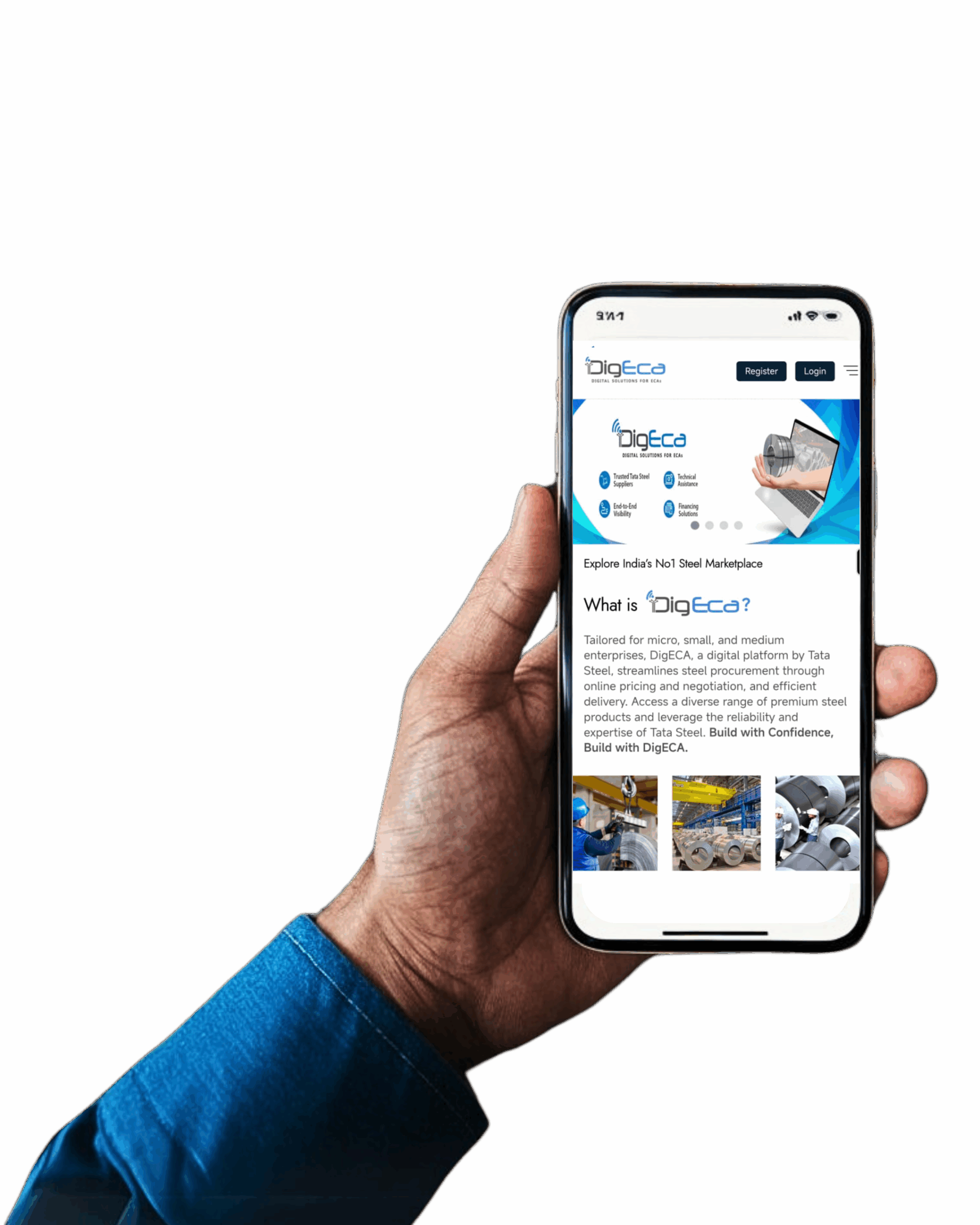 Tata Steel unveils DigECA, a one-stop digital steel buying platform, for MSME customers