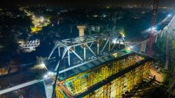 Bullet Train Project: 10th Steel Bridge Completed in Ahmedabad